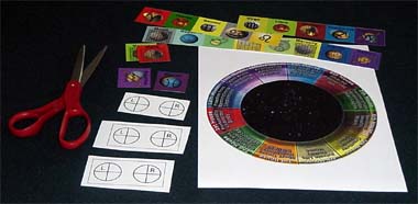 astrological symbols cutout